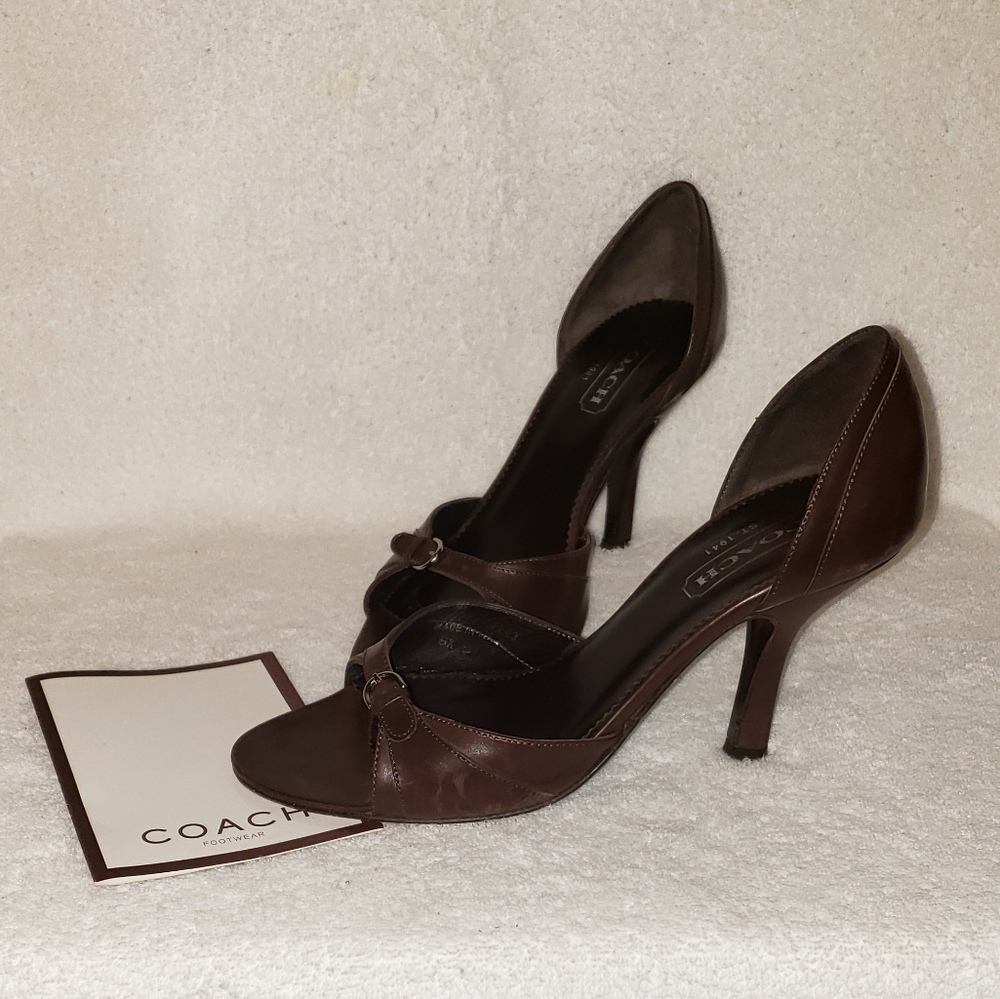 Coach Corrina heels 6.5 M